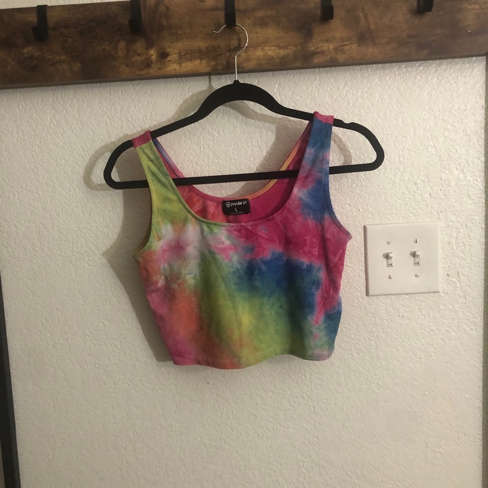 Tie Dye Crop Top